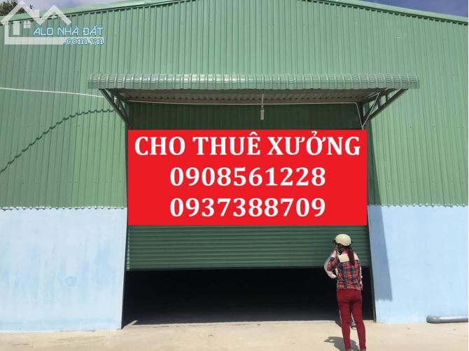 CHO THUÊ NHÀ XƯỞNG QUẬN 12 DT: 300M, 500M, 800M, 1000M, 1500M, 2000M, 5000M..20.000M2