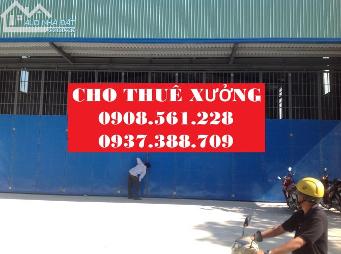 CHO THUÊ NHÀ XƯỞNG QUẬN 12 DT: 300M, 500M, 800M, 1000M, 1500M, 2000M, 5000M..20.000M2 - 16