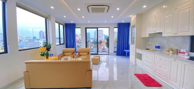 Vỉa hè! Phân Lô! 3 ô tô tránh! Mặt ngõ Nguyên Hồng 100m2, 8 tầng, mt5m. - 4