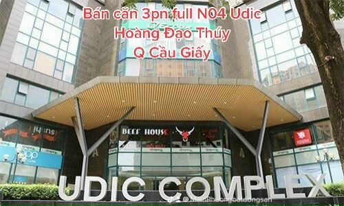 Bán căn hộ N04 Udic Hoàng Đạo Thúy , Quận Cầu Giấy Hà nội