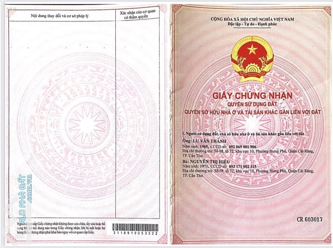 Bán nền tđc hưng Phú đường B25 4,5 x 18 hướng đông nam gần hưng phú tửu giá chỉ 2,9 tỷ - 3