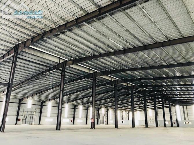 Cho thuê kho xưởng từ 4000m2 - 10,000m2 kho xưởng ngay mặt đường QL5, Mỹ Hào, Hưng Yên