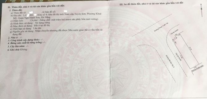 Bán lô góc 2MT Phạm Tuấn Tài & Lê Văn Thủ - Nam Việt Á, Khuê Mỹ, Đà Nẵng