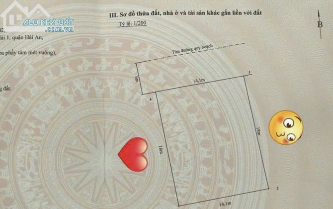 ⚡️Bán lô đất biệt thự hồ đông - tuyến 2 hoàng thế thiện ( mặt đường cạnh cục Hải Quan TP) - 1