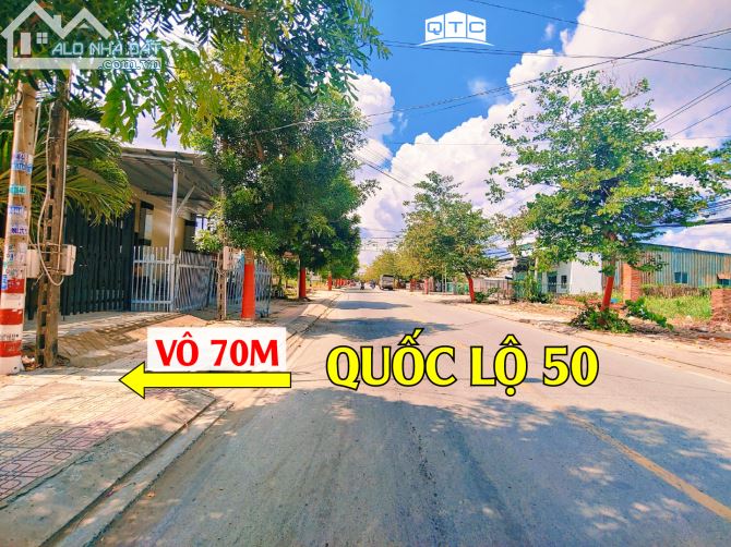 125m2 thổ cư trung tâm thị trấn Cần Giuộc, QL50 vào 70m. SHR, công chứng sớm - 1