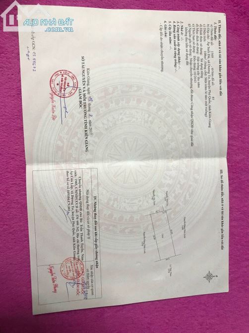 Bán đất phú quốc giá rẻ 640 triệu sổ hồng
