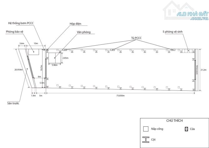 QUẬN 12, XƯỞNG, MẶT TIỀN AN PHÚ ĐÔNG 27, ĐƯỜNG XE CONT, DT 21x80m, CHỈ 68 TỶ - 4