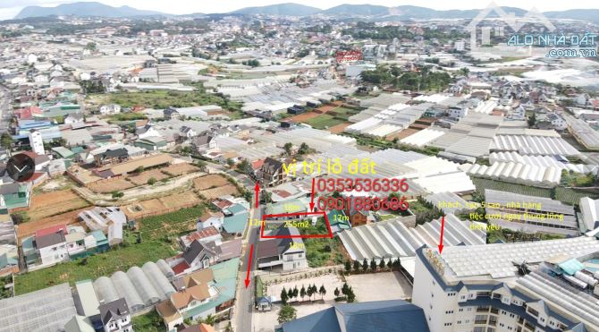 Cần bán lô đất 2 mặt tiền Đ. Trần Đại Nghĩa, phường 8, tp Đà Lạt.255m² - 15ty2 - 1