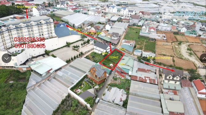 Cần bán lô đất 2 mặt tiền Đ. Trần Đại Nghĩa, phường 8, tp Đà Lạt.255m² - 15ty2 - 2