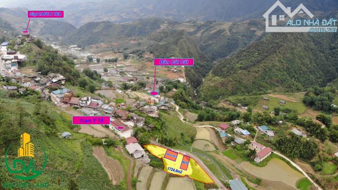 Mảnh đất vàng hiếm hoi Cát Cát view thung lũng Mường Hoa - 1700m giá chỉ 33 tỉ - 2