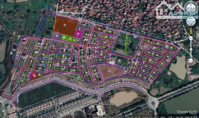 Bán ngay lô đất mặt đường 11m ở Vân Canh khu 25,2ha có DT 100m2, sổ đỏ riêng biệt - 1