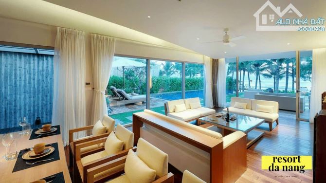 Cần bán CẮT lỗ căn biệt thư 3PN, hồ bơi riêng trong khu Resort Naman Retreat Đà Nẵng - 1