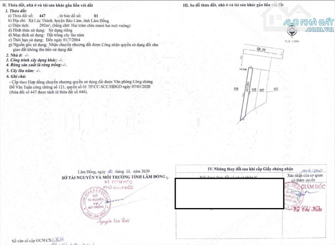 Mặt tiền Quốc Lộ 55 View Đỉnh Cao, bán 1 tỷ 6 cả Lô Đường Quốc Lộ