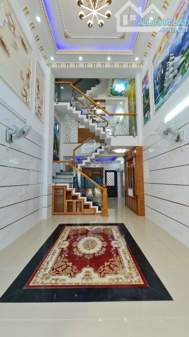 BÁN NHÀ MỚI ĐẸP HẺM XE HƠI AN DƯƠNG VƯƠNG (4X18) 3,5 TẤM GẦN CHỢ PHÚ LÂM
