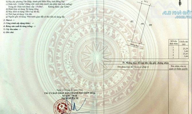 BÁN NHÀ ĐẤT TÂN HIỆP MỚI, ĐẸP SỔ HỒNG RIÊNG THỔ CƯ ĐƯỜNG NHỰA 5m SÂN ĐẬU 2 OTO - 1