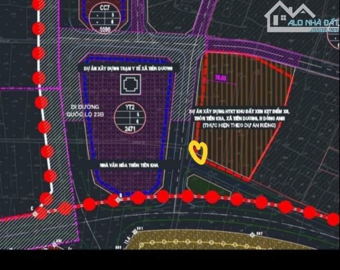 Bán đất đấu giá X6 thôn Tiên Kha xã Tiên Dương Đông Anh Hà Nội