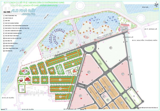 500M2 đất biệt thự MT Trần Nhân Tông - gần Gió Mếc Phường 2 Đông Hà - 1