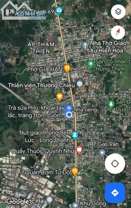 Bán 1345m phước thái - long thành. Có 300tc, hẻm nhựa. - 5