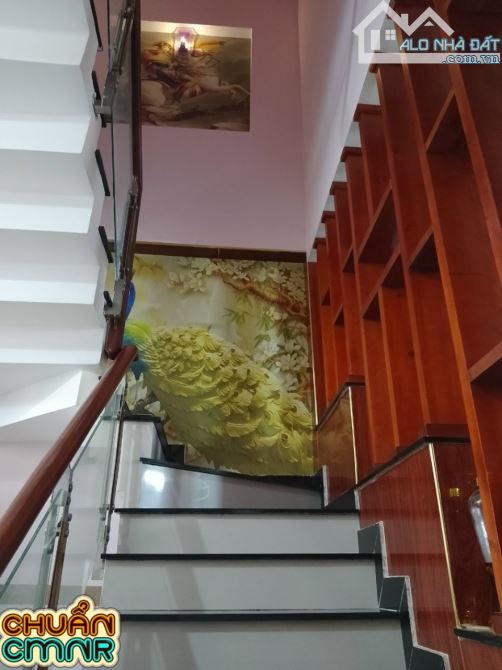 Nhà 1 trệt 1 lầu thiết kế 3 phòng ngủ ,2 wc, Sân xe hơi , đường nhựa kinh doanh buôn bán - 3