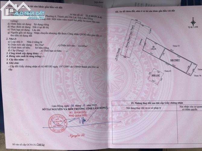 LÔ ĐẤT MẶT TIỀN BỆNH VIỆN TỈNH LÂM ĐỒNG - 1