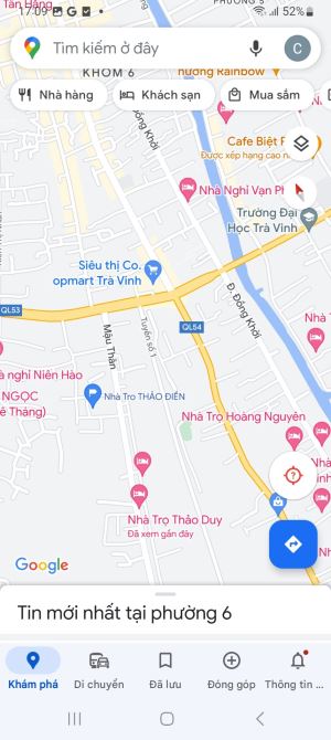 Bán gấp đất thổ cư 138 m2 Hẻm đường Mậu Thân khóm P9 TV gần Siêu thị Coopmart Trà Vinh