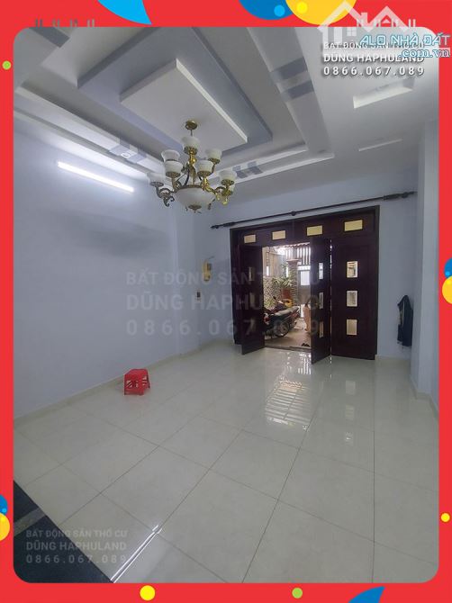 QGV. Bán nhà MẶT TIỀN Kinh Doanh, Nở Hậu. 119m2, 3T. Gần chợ Gò Vấp, BV Quân Y 175. - 2