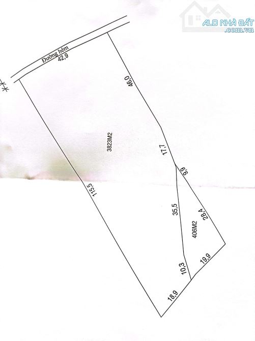 ( TIN ĐẶC BIỆT ) LÔ ĐẤT 4100m NGAY XÃ LỘC NGA TP BẢO LỘC CHỈ 4,6 TỶ - 1