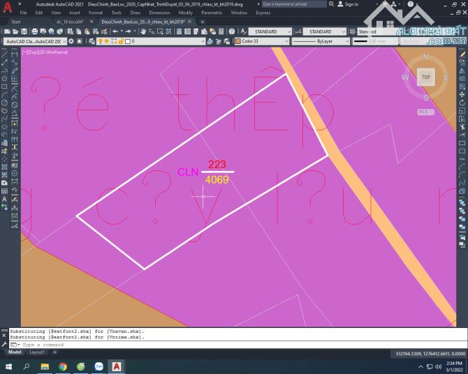 ( TIN ĐẶC BIỆT ) LÔ ĐẤT 4100m NGAY XÃ LỘC NGA TP BẢO LỘC CHỈ 4,6 TỶ - 4