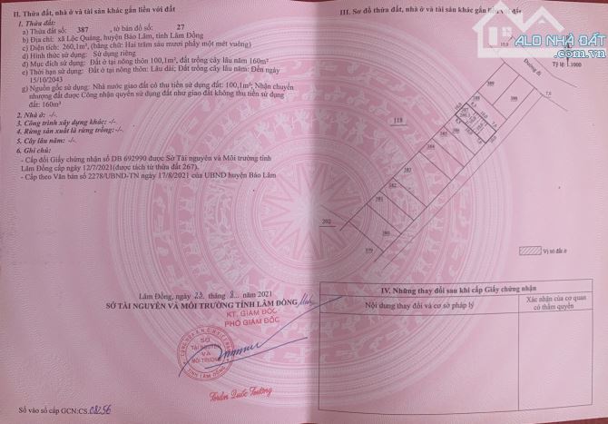 Bán Đất Bảo Lâm khu dân cư đầy đủ tiện ích, view đẹp, giá tốt, gần Trung tâm Tp Bảo Lộc - 7