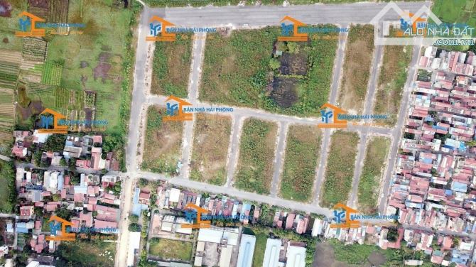 Bán lô góc siêu hiếm đường 30m khu phân lô Đống Chuối, Hùng Vương, Hồng Bàng, Hải Phòng - 2