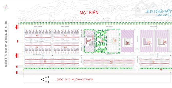 Đất biển kdc Xuân Hải, Sông Cầu, Phú Yên sổ đỏ 1tỷ3/90m2