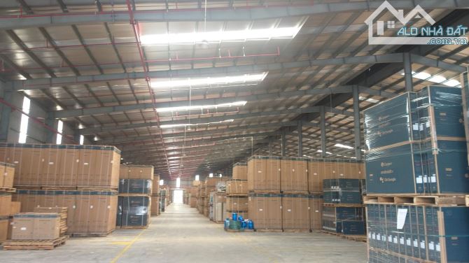 Cho thuê từ 4,000m2 - 8,000m2 dãy nhà kho xưởng ngay Giai Phạm, Hưng Yên . Cạnh Phố Nối A