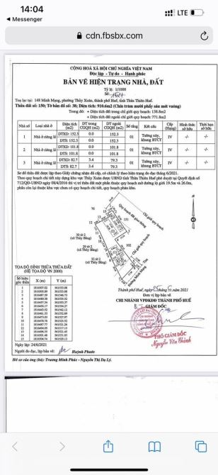 Bán 727m2  - MẶT TIỀN 148 MINH MẠNG – NGANG 17M – GIÁ 11 TỶ 500 TRIỆU - 3