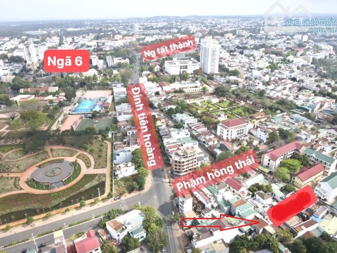 💥Lô 4,3*25m,liền kề 8,6m,hẻm Phạm Hồng Thái,gần Đinh Tiên Hoàng,nhiều lô khác