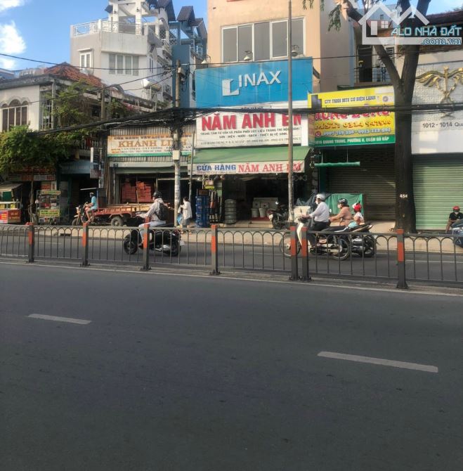 Bán nhà mt Quang Trung f8 dt; 5,2x26m nở hậu 5,6m 3 lầu