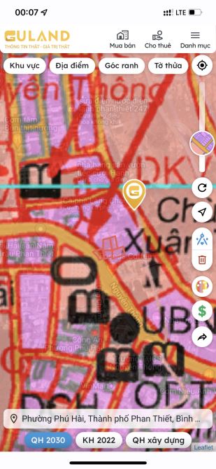 Cần Bán Đất mặt tiền đường nguyễn thông phú hài thành phố phan thiết bình thuận - 2