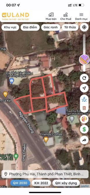 Cần Bán Đất mặt tiền đường nguyễn thông phú hài thành phố phan thiết bình thuận - 3