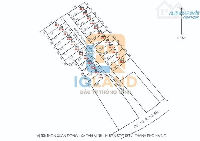 rẻ nhất huyện Sóc Sơn nhỉnh 500tr có ngay mảnh đất 50m2 Xuân Đồng Tân Minh - 6