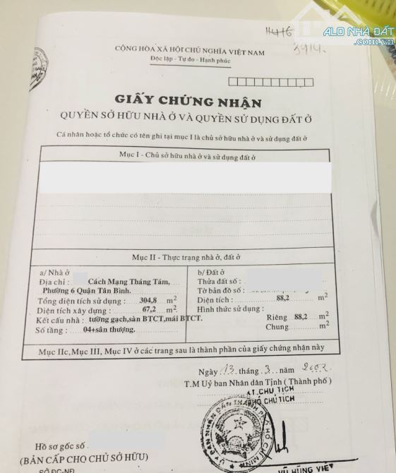 Bán Gấp 2 Mặt Tiền Cách Mạng Tháng 8 DT:8,5x21 Ngay CV Lê Thị Riêng-Vỉa Hè 10m 66 tỷ - 1