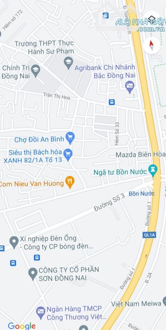 BÁN LỖ NHÀ ĐẤT AN BÌNH SỔ HỒNG THỔ CƯ ĐƯỜNG RỘNG, THÔNG THOÁNG GẦN CHỢ - 8