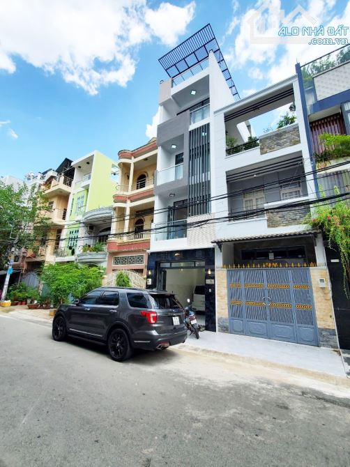 MTKD khu Bình Phú P10 Q6, 80m2 4x20 4 tầng bề thế tiện VP ở vừa kinh doanh, chỉ 11.x tỷ TL