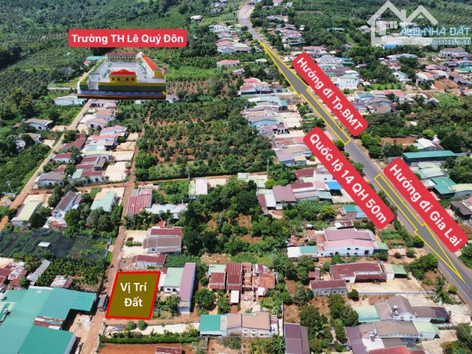 Lô đất rộng góc 2 mặt đường Nguyễn Chánh - Phường bình tân - Thị xã buôn hồ - 2
