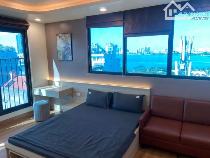 ÂU CƠ SÁT THUNG LŨNG HOA HỒNG . APARTMENT VIEW HỒ TÂY 80M2 x 9 TẦNG THANG MÁY - 29 PHÒNG - 2