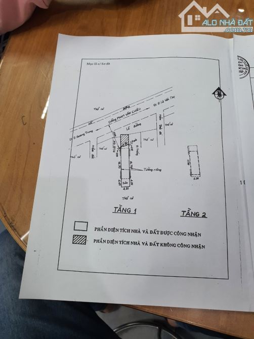 Bán nhà MT Phạm Văn Chiêu f9 gò vấp 4,2x30m 1 lầu - 1