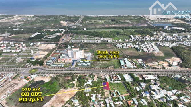 Bán gấp 570m2 đất Thổ cư tại Phường 11, Thành phố Vũng Tàu giá đầu tư - 1