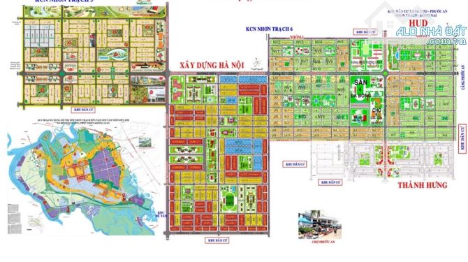 Nhận ký gửi dự án HUD, XDHN & Thành Hưng, huyện Nhơn Trạch, giá tốt, giao dịch nhanh - 1