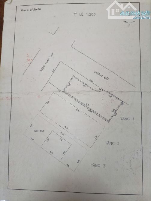 BÁN CĂN NHÀ 3 TẦNG 2 MT đường THANH THUỶ , KHU DÂN TRÍ CAO, TIỆN ÍCH ĐẦY ĐỦ - 2