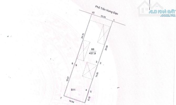Giảm giá đến 115 tỷ để Bán tòa nhà VP 15 tầng mặt phố Trần Hưng Đạo, 438m2, mt 10.54m - 3