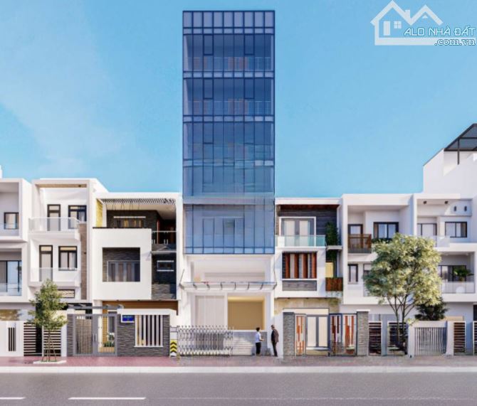 CHO THUÊ Tòa Nhà MỚI XÂY 1.900 m² - MT Huỳnh Tịnh Của, Quận 3 - 10m x 22m - 1H, 7T, ST TM.