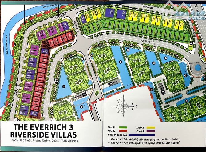 Đất biệt thự Everrich - Phú thuận - 10x20m - View sông - 24 tỷ - gặp chủ thương lượng